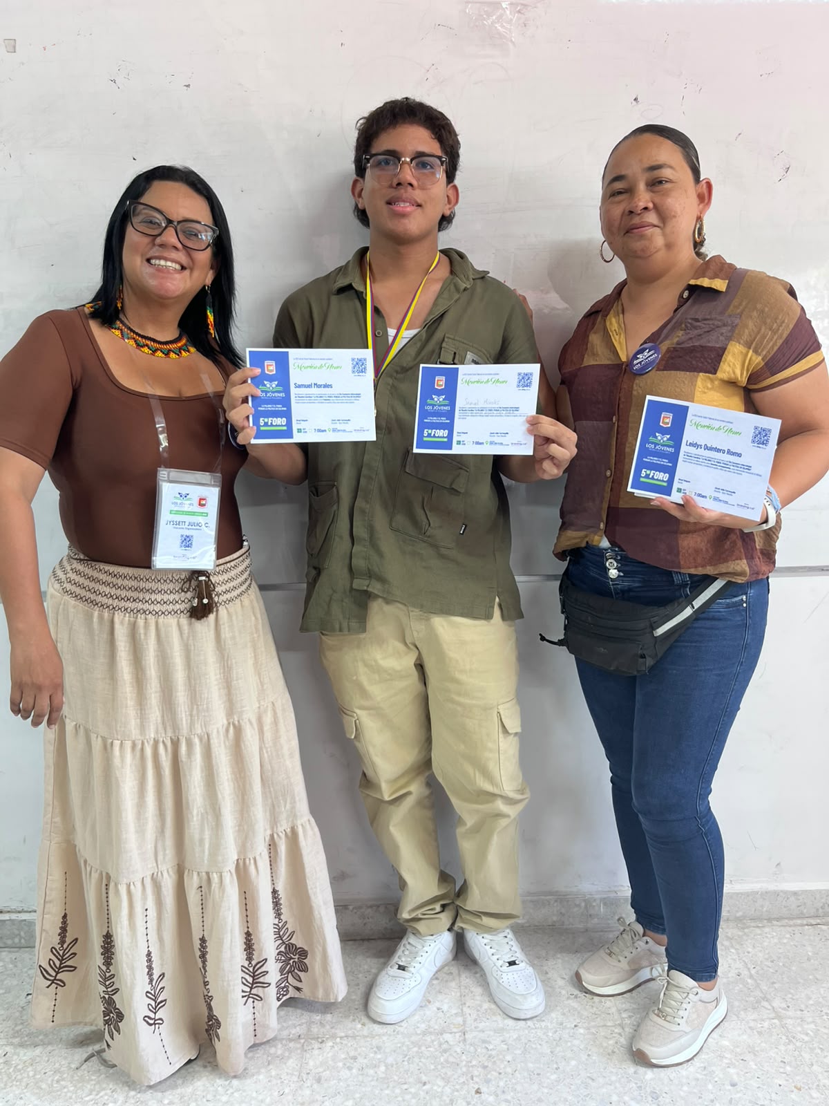 Ponentes de los colegios invitados